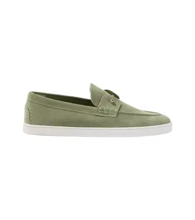 Christian Louboutin Chambeliboat suede slip-on shoes | Thumbnail 1 Christian Louboutin Chambeliboat suede slip-on shoes | Thumbnail 1