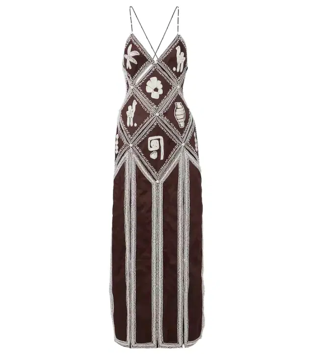 Alémais x Laurence Leenaert Leandra ramie maxi dress