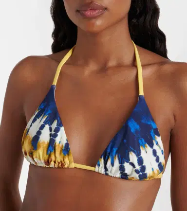ALÉMAIS Alémais Martine printed bikini top | Thumbnail 2