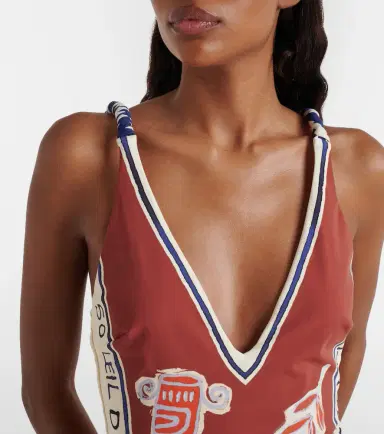 ALÉMAIS Alémais Soleil D'Amour printed swimsuit | Thumbnail 2