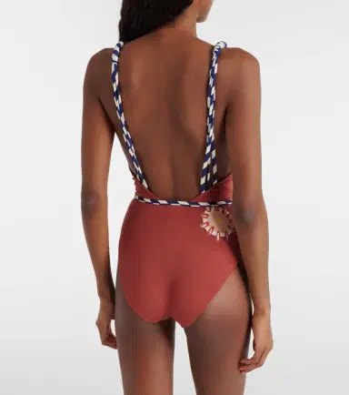 ALÉMAIS Alémais Soleil D'Amour printed swimsuit | Thumbnail 3
