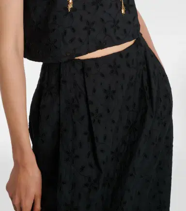 Posse Salma embroidered cotton maxi skirt | Thumbnail 4 Posse Salma embroidered cotton maxi skirt | Thumbnail 4