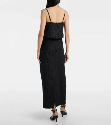 Posse Salma embroidered cotton maxi skirt | Thumbnail 5 Posse Salma embroidered cotton maxi skirt | Thumbnail 5