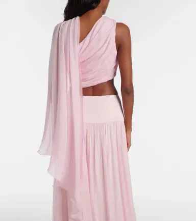 Posse Solene gathered scarf-detail mesh top | Thumbnail 5 Posse Solene gathered scarf-detail mesh top | Thumbnail 5