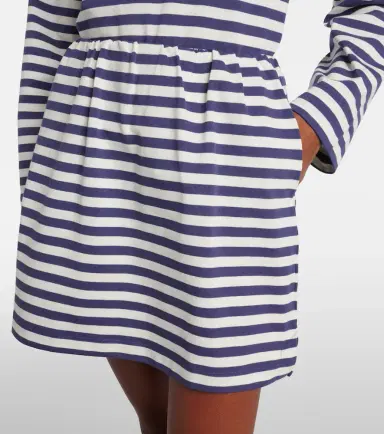 Posse Haisley striped cotton miniskirt | Thumbnail 5