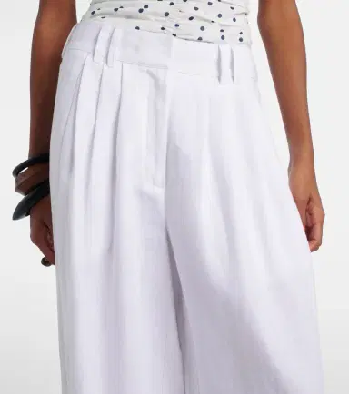 Posse Parker linen wide-leg trousers | Thumbnail 4