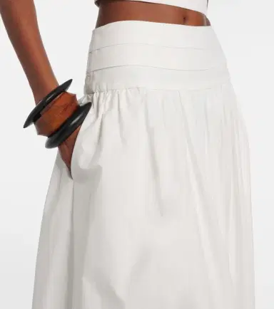 Posse Rue cotton midi skirt | Thumbnail 5