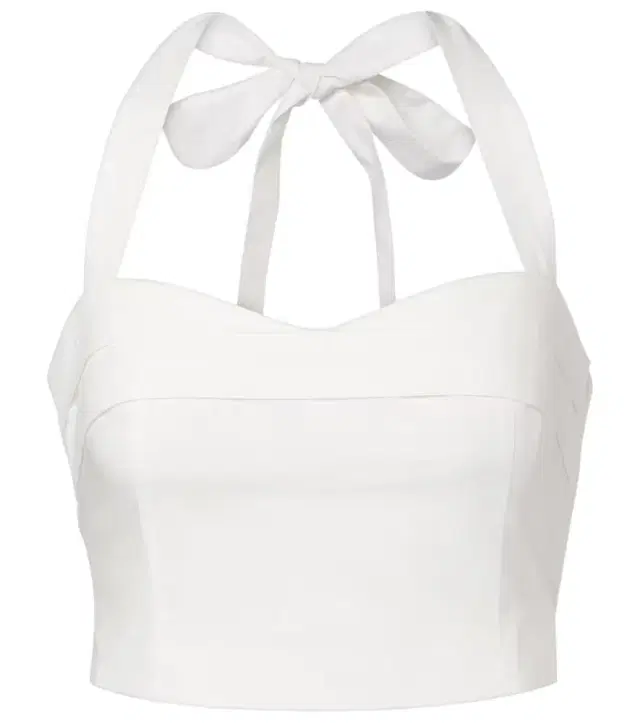 Posse Rue halterneck cotton crop top