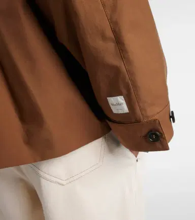 Max Mara The Cube Bouquet cotton-blend twill jacket | Thumbnail 2 Max Mara The Cube Bouquet cotton-blend twill jacket | Thumbnail 2