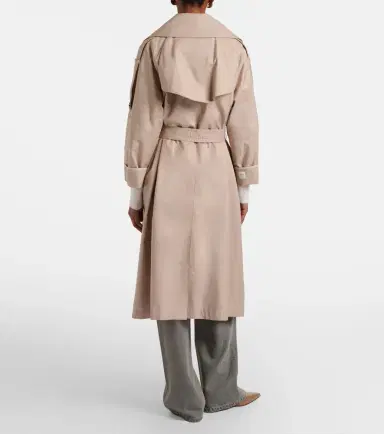 Max Mara Cotton-blend gabardine trench coat | Thumbnail 5