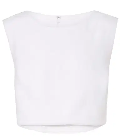 Posse Martina cropped linen top | Thumbnail 1 Posse Martina cropped linen top | Thumbnail 1
