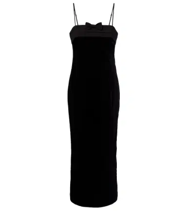 Posse Quincy cotton velvet cocktail dress | Thumbnail 1 Posse Quincy cotton velvet cocktail dress | Thumbnail 1