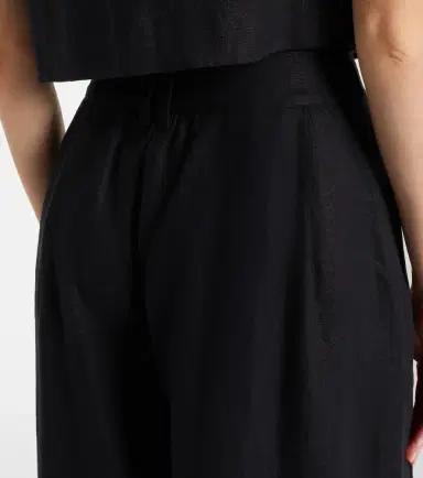 Posse Parker high-rise linen wide-leg pants | Thumbnail 2 Posse Parker high-rise linen wide-leg pants | Thumbnail 2