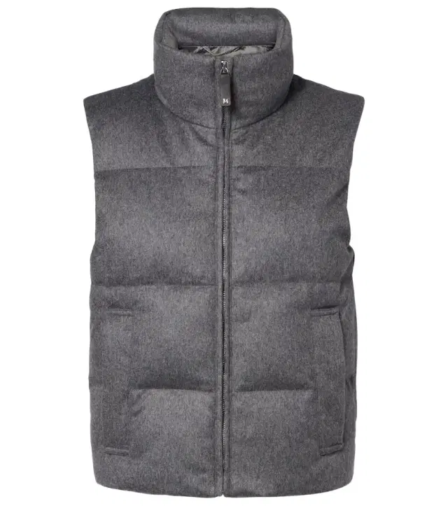 The Cube Amoroso cashmere down vest