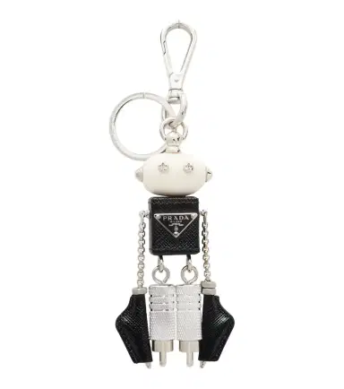 Prada Leather bag charm | Thumbnail 1