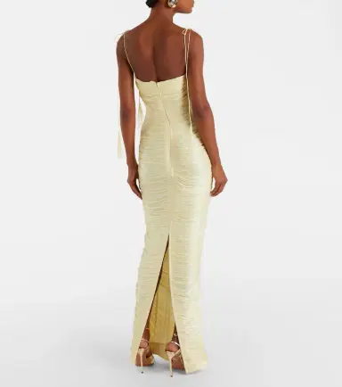 Marmar Halim Beatriz pleated corset gown | Thumbnail 2