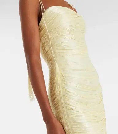 Marmar Halim Beatriz pleated corset gown | Thumbnail 4