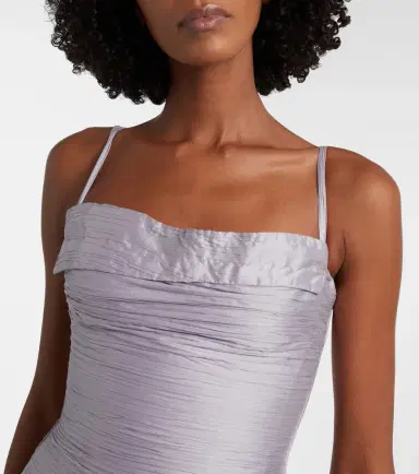 Marmar Halim Marisol appliqué taffeta gown | Thumbnail 3