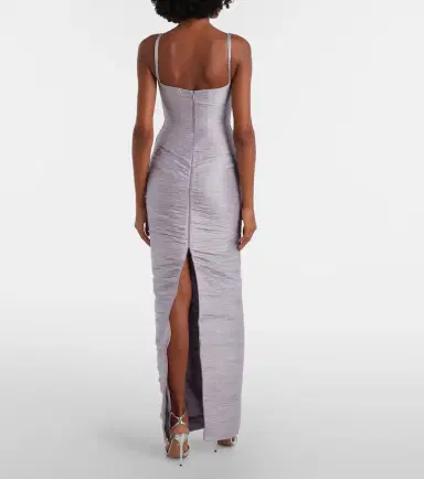Marmar Halim Marisol appliqué taffeta gown | Thumbnail 6