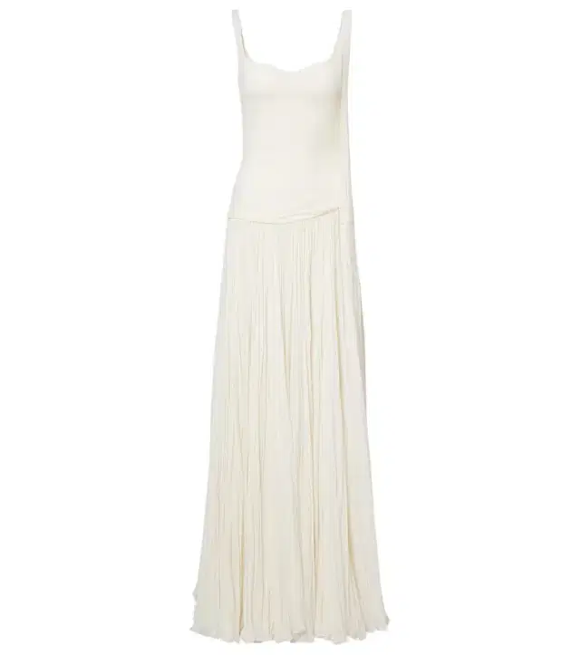 Marmar Halim Ana crêpe and chiffon gown
