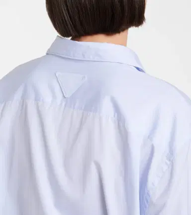 Prada Gathered cotton shirt | Thumbnail 5