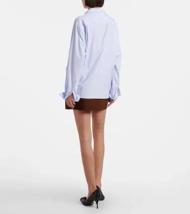 Prada Gathered cotton shirt | Thumbnail 7