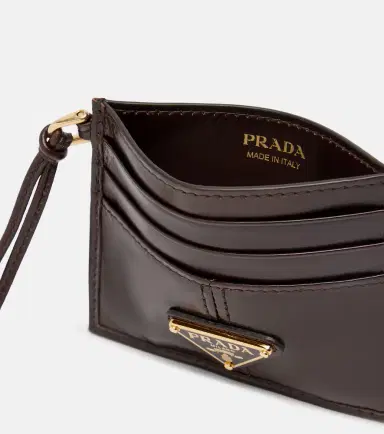 Prada Leather card holder | Thumbnail 4