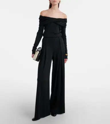 Max Mara Orafo off-shoulder virgin wool top | Thumbnail 5 Max Mara Orafo off-shoulder virgin wool top | Thumbnail 5