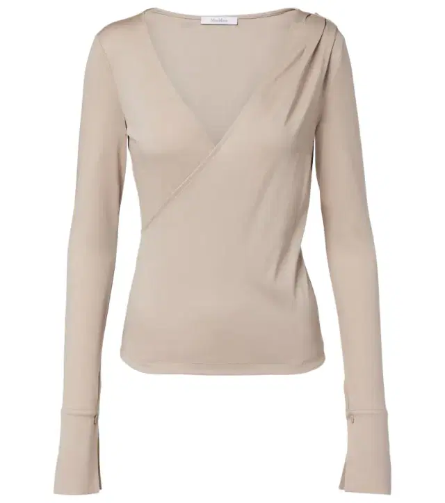 Adagio virgin wool wrap top