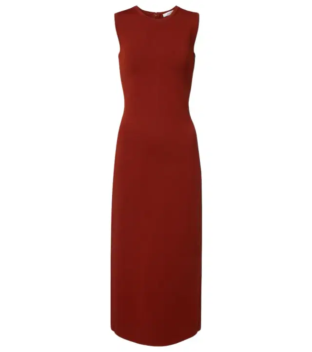 Max Mara Jersey midi dress