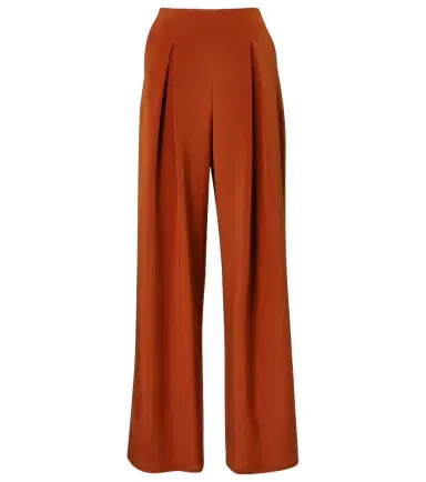 Max Mara Palude silk-blend crêpe wide-leg pants | Thumbnail 1 Max Mara Palude silk-blend crêpe wide-leg pants | Thumbnail 1
