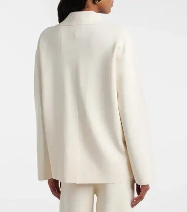 Max Mara Calte double-breasted crêpe blazer | Thumbnail 2