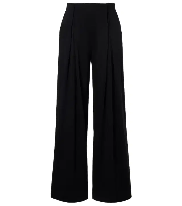 Max Mara Cocco virgin wool jersey wide-leg pants