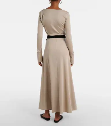 Max Mara Stilla virgin wool maxi skirt | Thumbnail 2