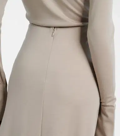 Max Mara Stilla virgin wool maxi skirt | Thumbnail 3