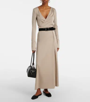 Max Mara Stilla virgin wool maxi skirt | Thumbnail 6