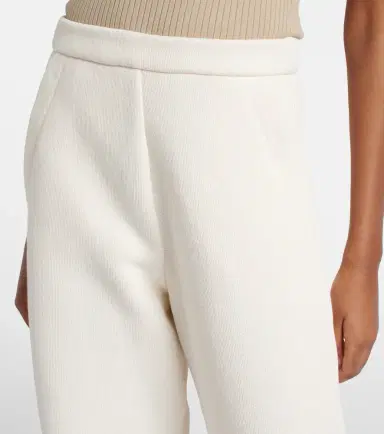 Max Mara Dente cotton-blend sweatpants | Thumbnail 2