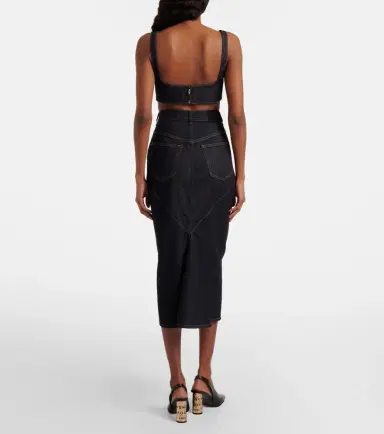 Givenchy Denim midi skirt | Thumbnail 3 Givenchy Denim midi skirt | Thumbnail 3