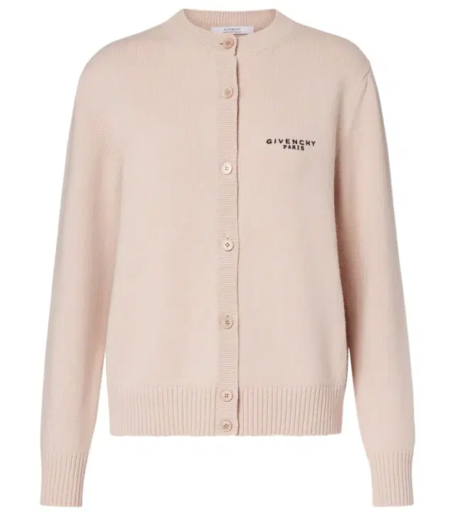 Givenchy Cropped wool and cashmere cardigan