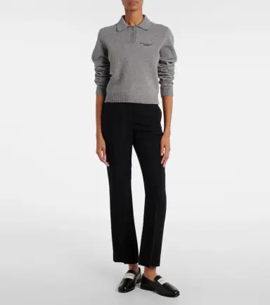 Givenchy Logo wool and cashmere polo sweater | Thumbnail 5