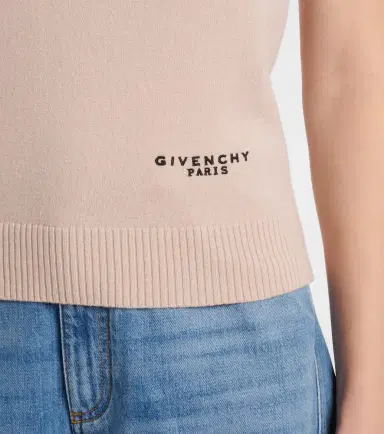 Givenchy Logo wool and cashmere tank top | Thumbnail 6