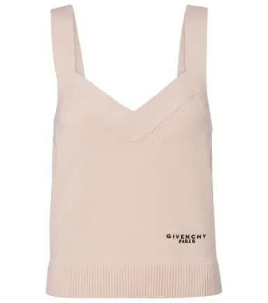 Givenchy Logo wool and cashmere tank top | Thumbnail 1