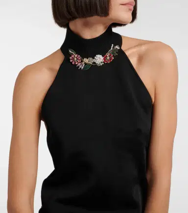 Givenchy Embellished halterneck top | Thumbnail 3