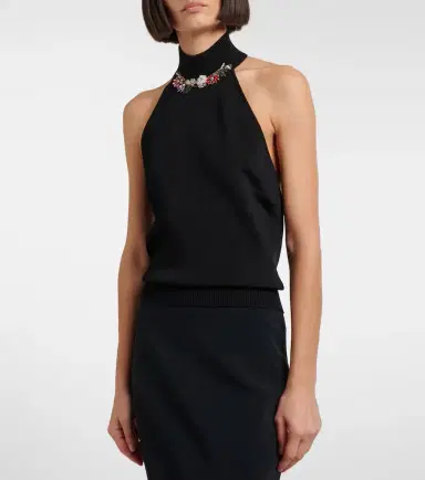 Givenchy Embellished halterneck top | Thumbnail 4