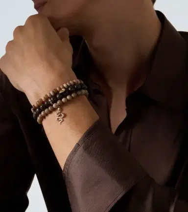 Sydney Evan Set of 3 14kt gold beaded bracelets with gemstones | Thumbnail 3 Sydney Evan Set of 3 14kt gold beaded bracelets with gemstones | Thumbnail 3