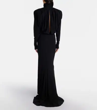 Mugler Draped jersey gown | Thumbnail 4