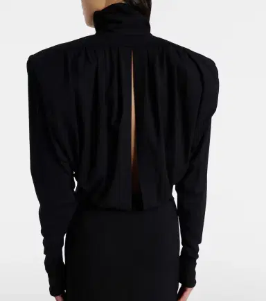 Mugler Draped jersey gown | Thumbnail 5