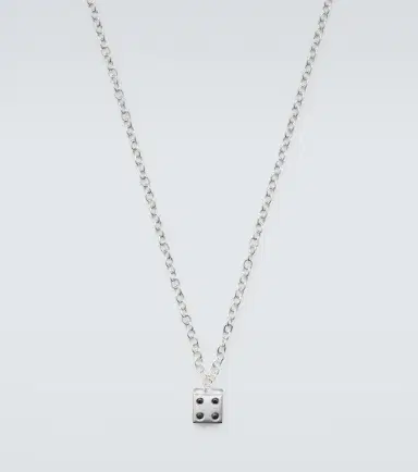 Sydney Evan 14kt white gold charm necklace with diamonds | Thumbnail 2 Sydney Evan 14kt white gold charm necklace with diamonds | Thumbnail 2