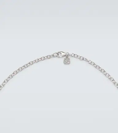Sydney Evan 14kt white gold charm necklace with diamonds | Thumbnail 3 Sydney Evan 14kt white gold charm necklace with diamonds | Thumbnail 3