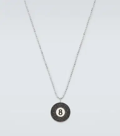Sydney Evan 14kt white gold pendant necklace with diamonds | Thumbnail 3